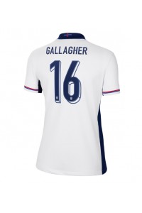 Engeland Conor Gallagher #16 Voetbaltruitje Thuis tenue Dames EK 2024 Korte Mouw